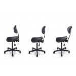 Επαγγελματικό Σκαμπό Stool for Master MS14-2 black Pony RestPro